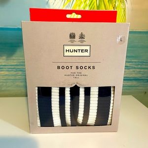 New Navy Stripe Hunter Socks
